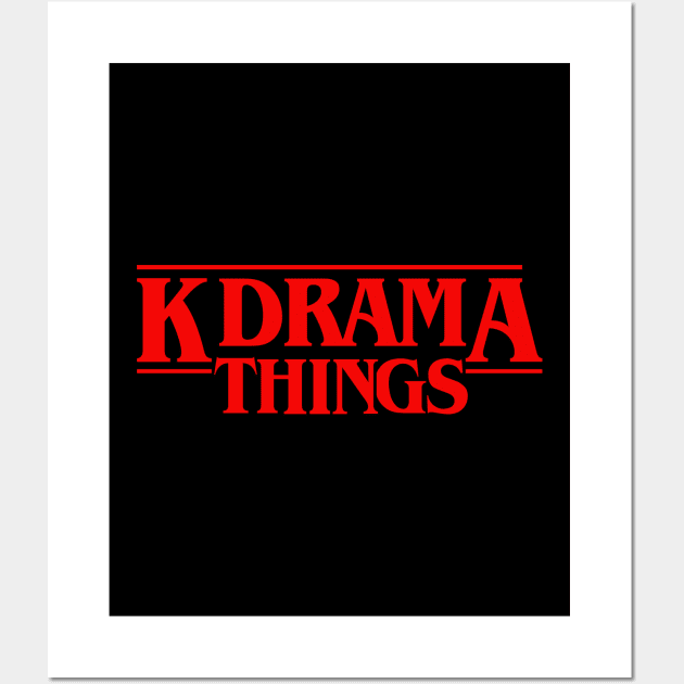 Kdrama Things Wall Art by nelkrshop